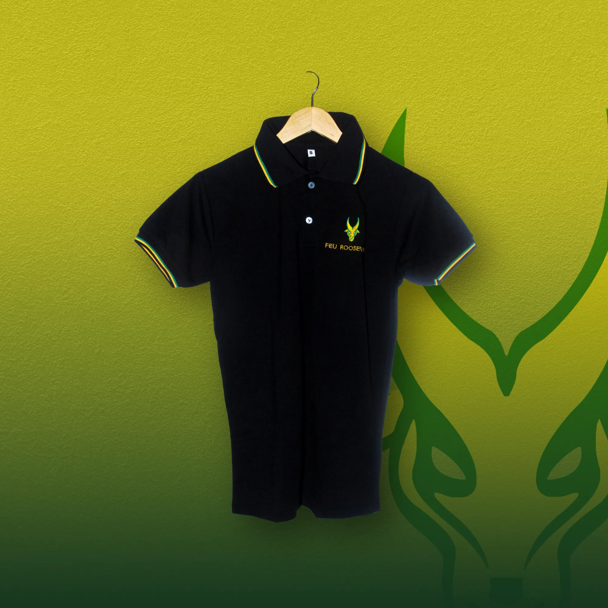 Polo Shirt, Black, Men