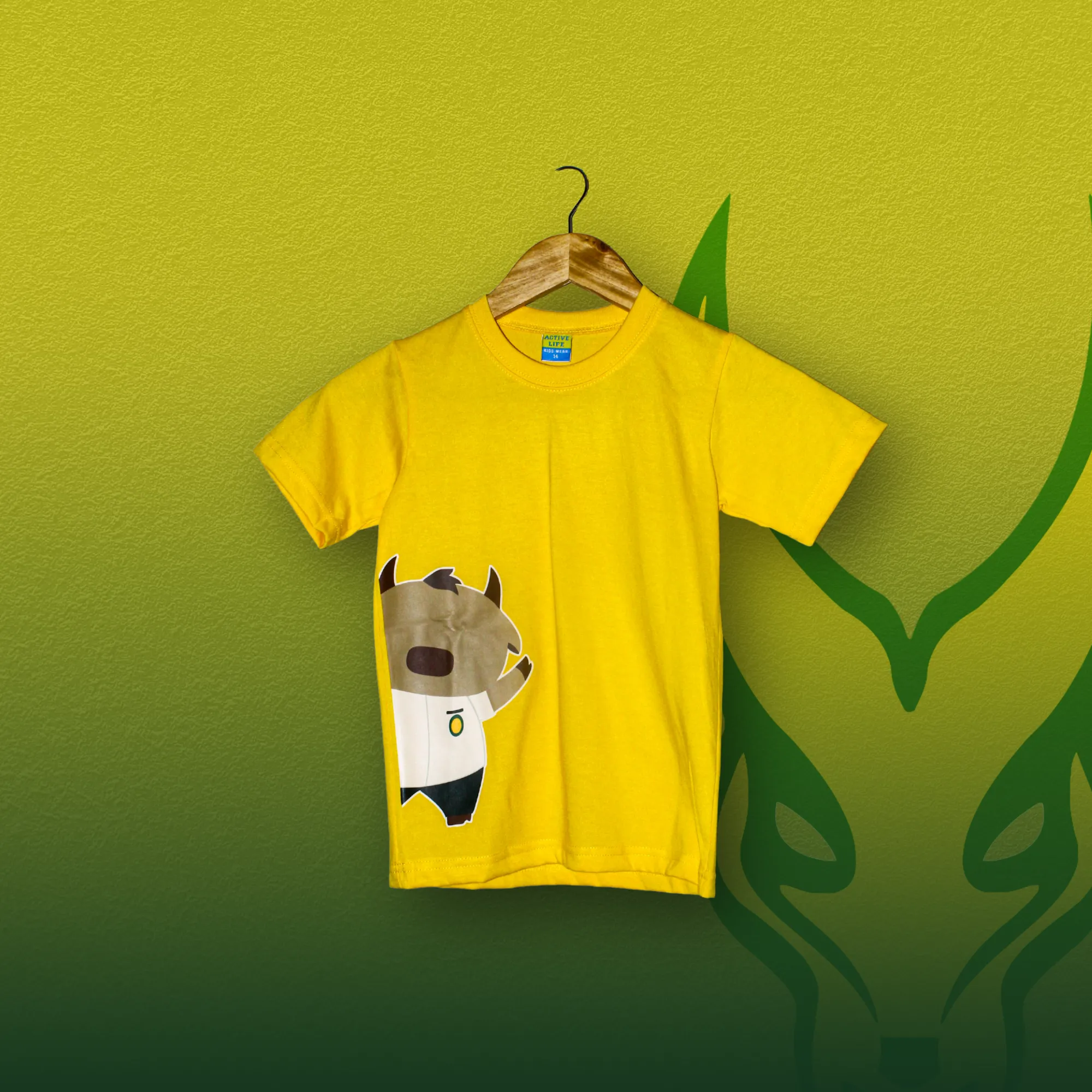 T-shirt Tamtam - Yellow