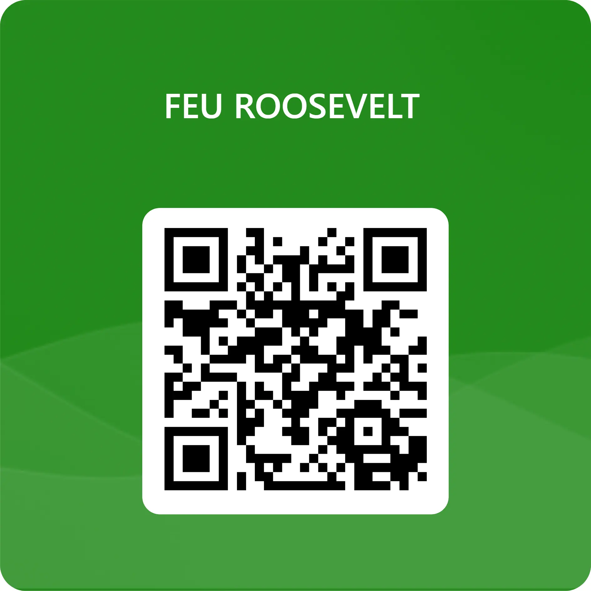 FEU Facebook QR Code